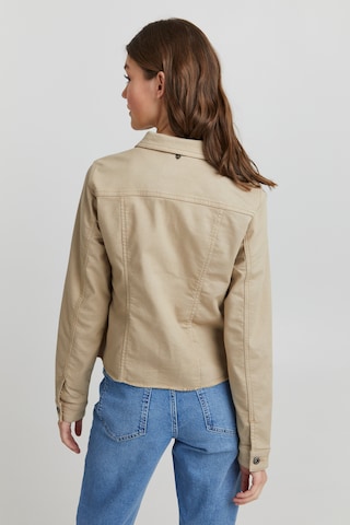 PULZ Jeans Between-Season Jacket in White