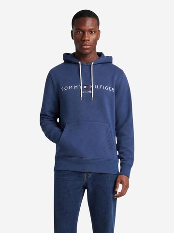 TOMMY HILFIGER Trui 'TOMMY' in Blauw