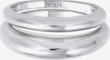 ELLI PREMIUM Ring 'Bandring' in Zilver