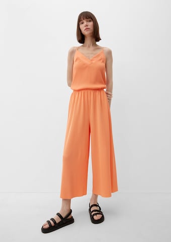 s.Oliver Loose fit Pants in Orange