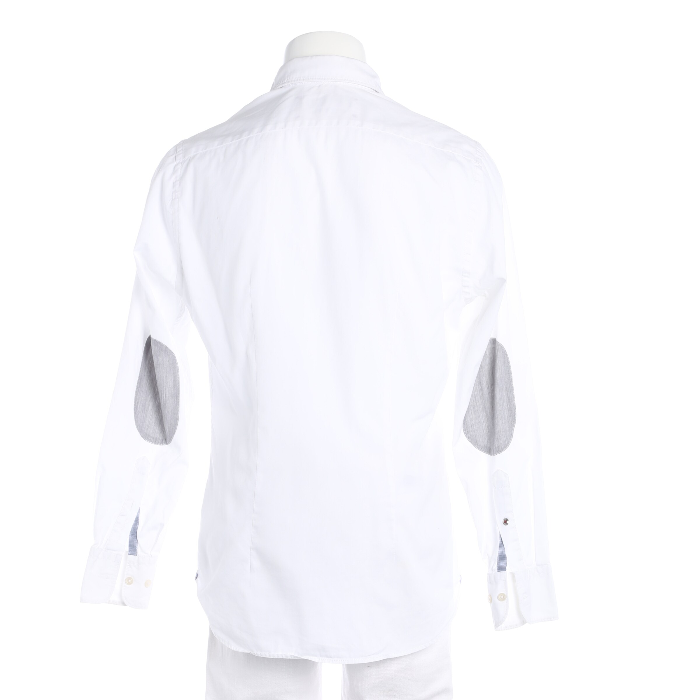 Marc O'Polo Freizeithemd / Shirt / Polohemd langarm S in Grau