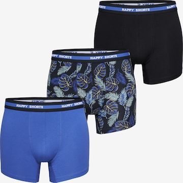 Happy Shorts - Calzoncillo boxer en azul: frente
