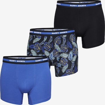 Happy Shorts Boxershorts in Blauw: voorkant