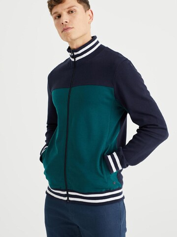 WE Fashion Sweatjacke in Blau