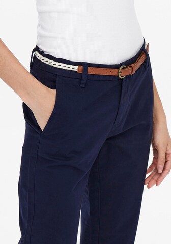 ONLY Slimfit Hose 'ONLBiana' in Blau