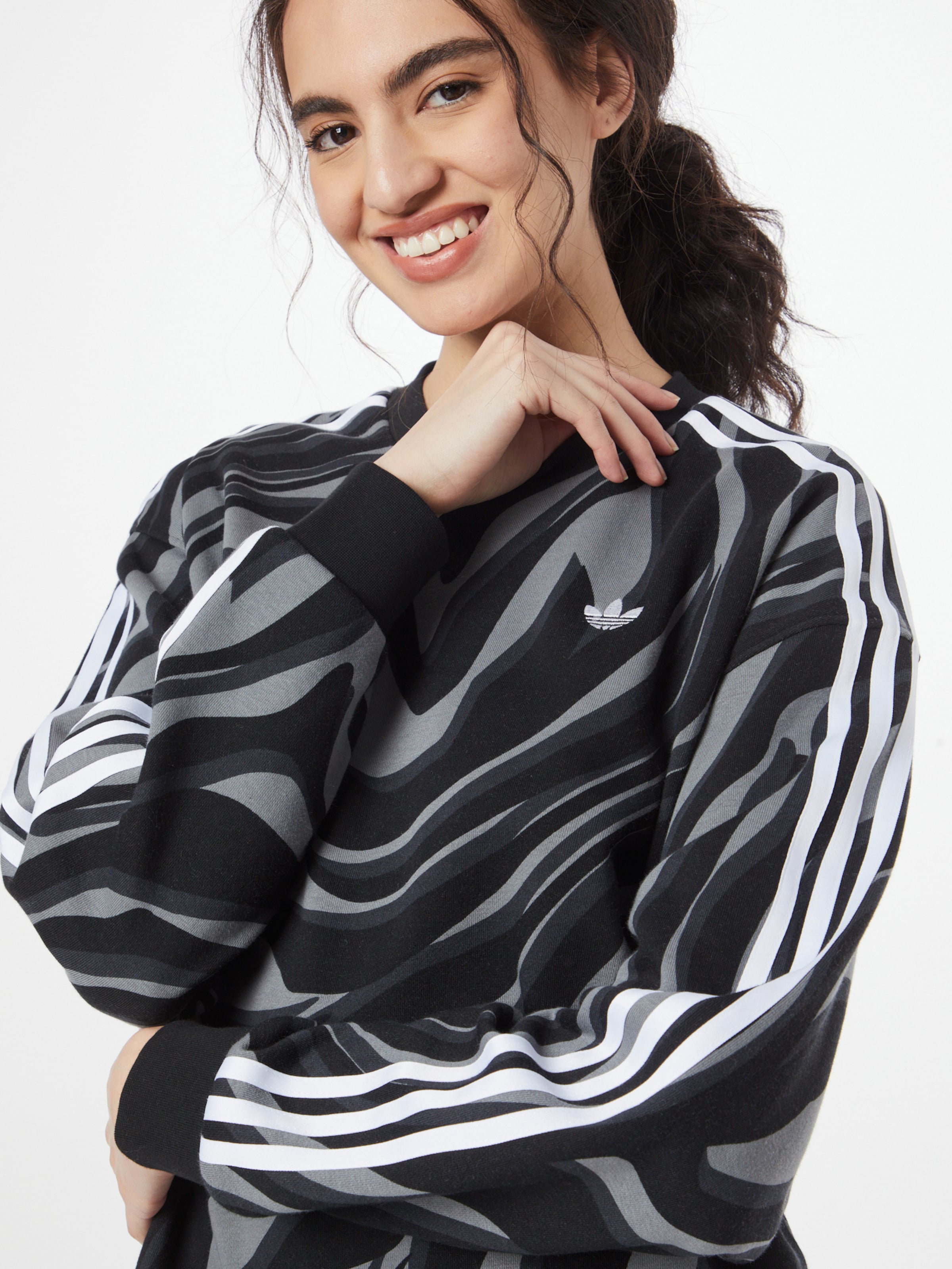 Adidas animal cheap print sweatshirt