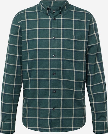 Matinique Button Up Shirt 'Trostol' in Green: front