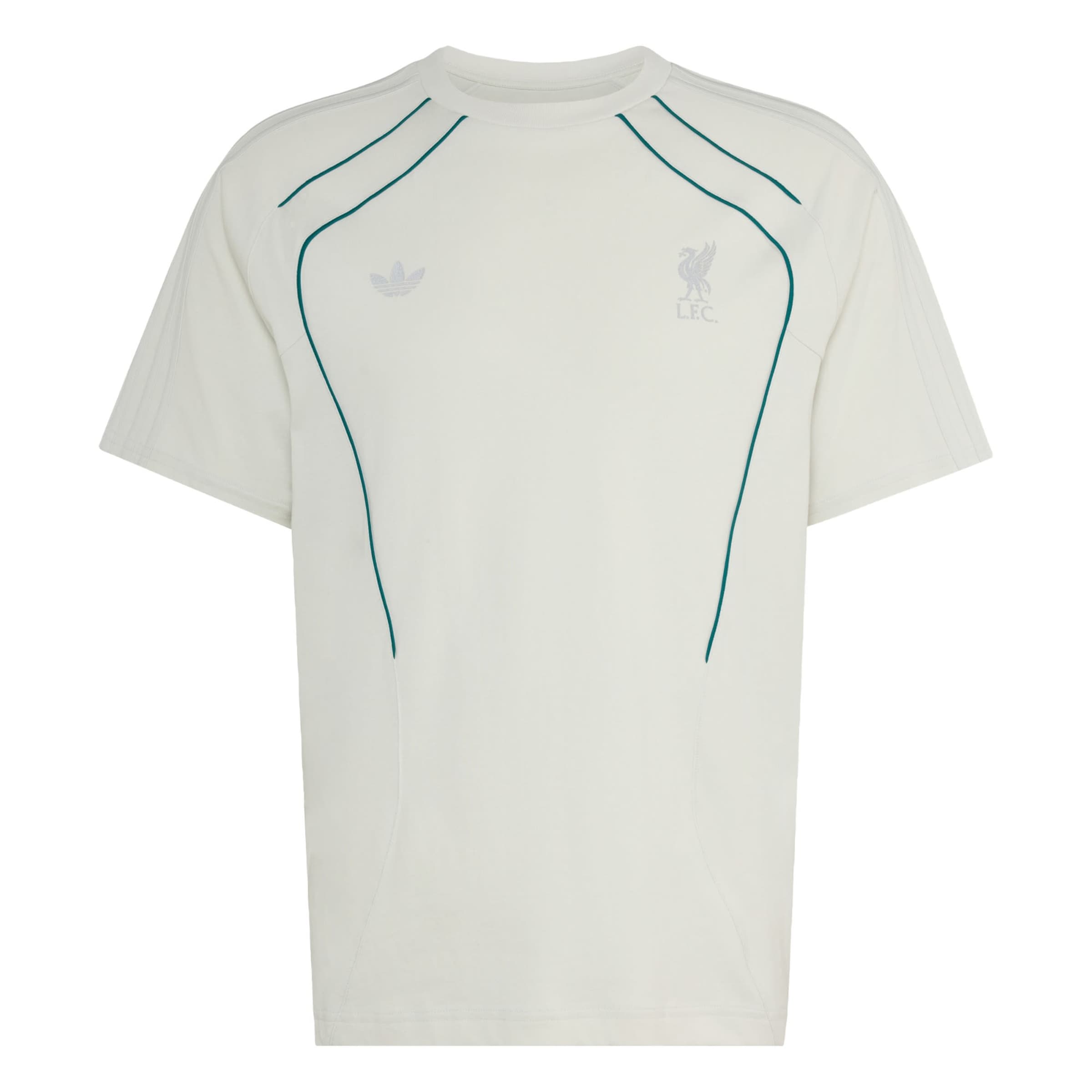 T-Shirt fonctionnel 'LFC' ADIDAS ORIGINALS en gris : devant