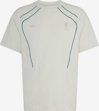S dydžio Marškinėliai 'LFC' iš ADIDAS ORIGINALS, spalva – šviesiai pilka / benzino spalva, Prekių apžvalga