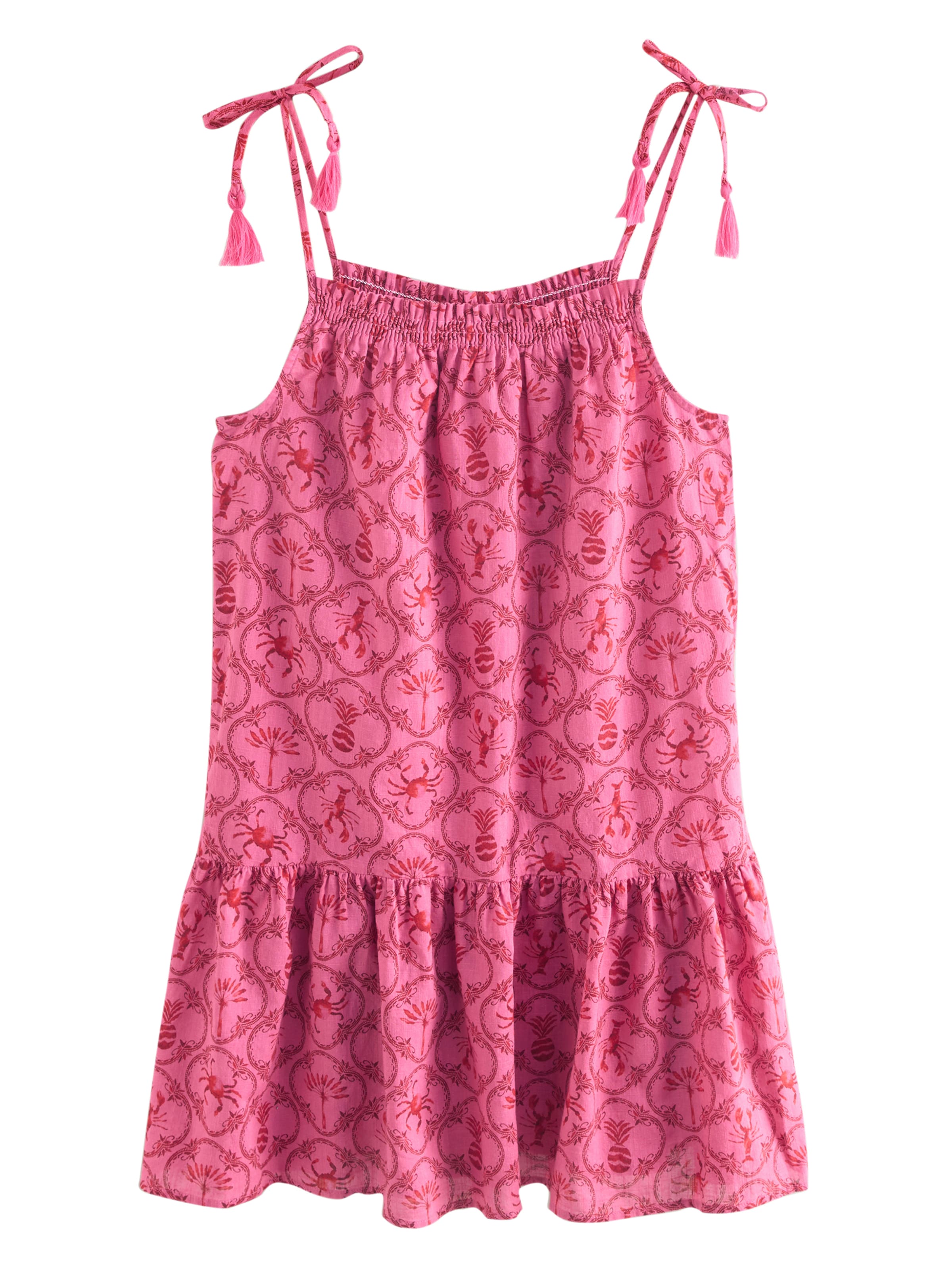 Next Letné šaty - Ružová: predná strana