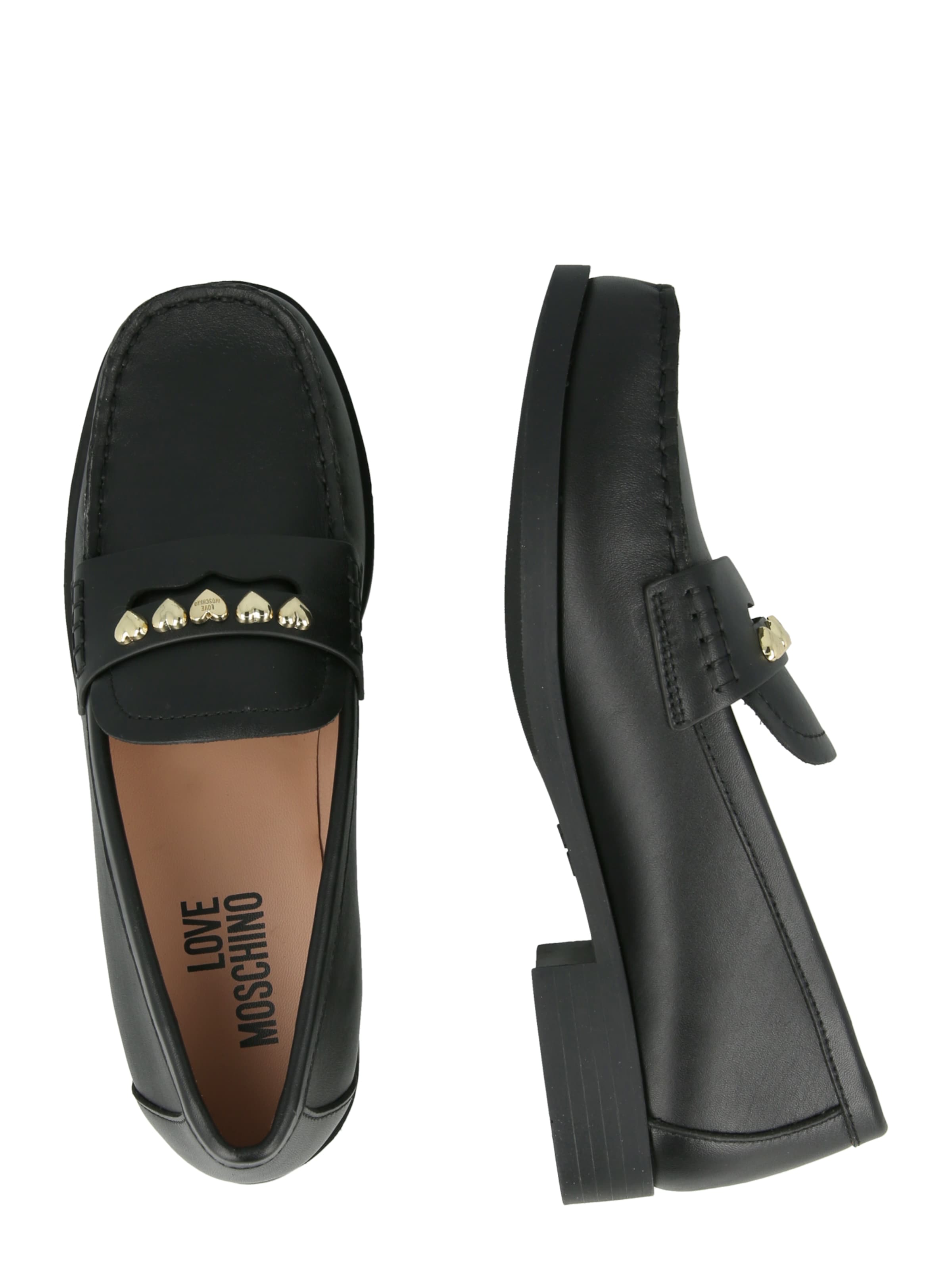 Love Moschino Loafer värissä musta