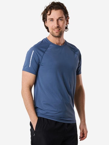 SWEDEMOUNT Functioneel shirt 'Core' in Blauw: voorkant