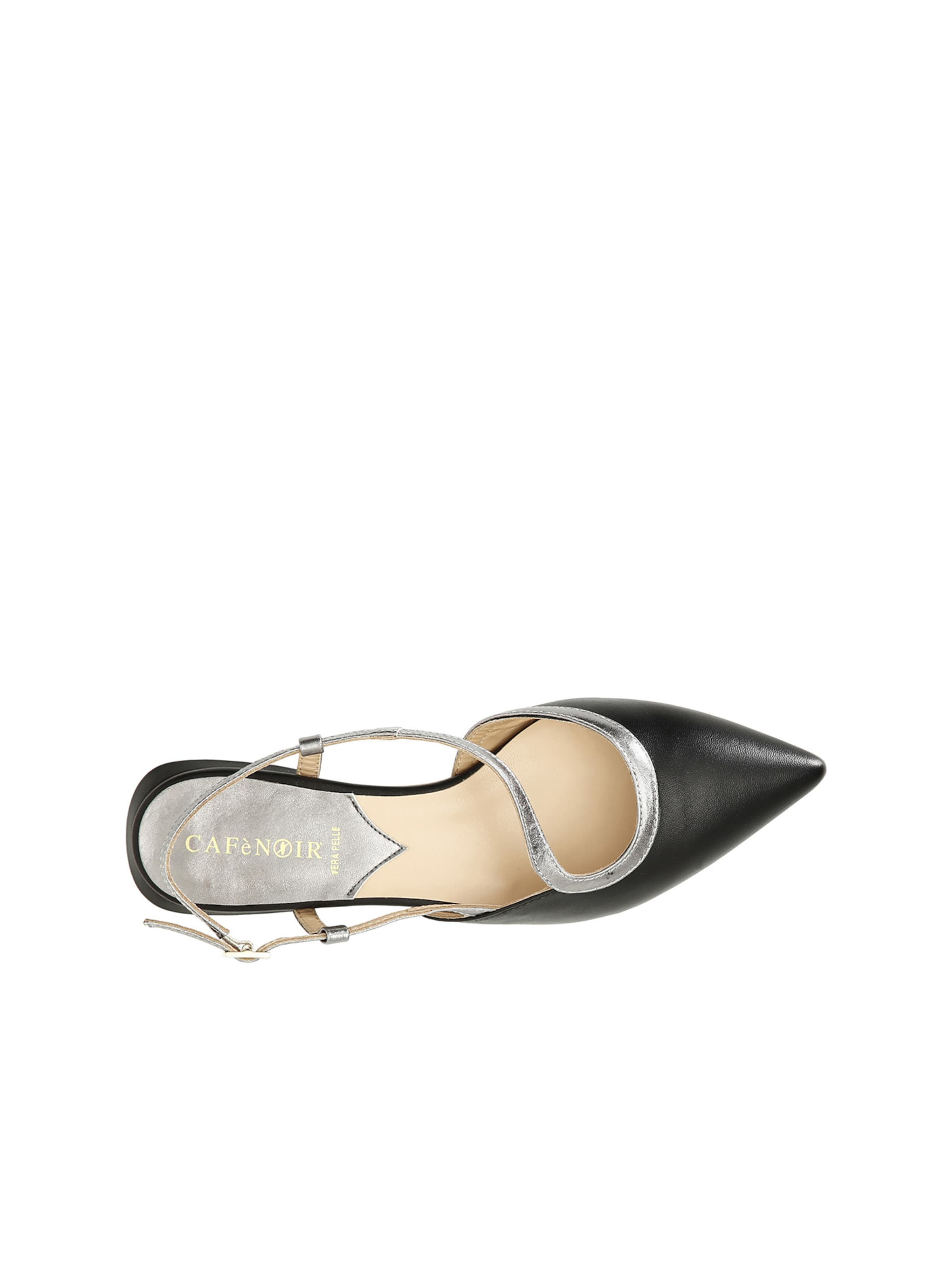 Ballerina con cinturino di CAFè NOIR in nero