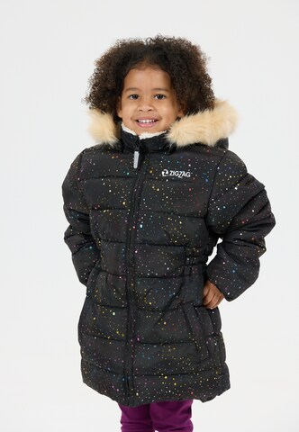 ZigZag Between-season jacket 'Astrid' in Black: front