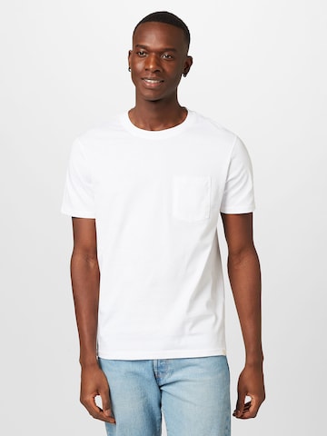 UNITED COLORS OF BENETTON Shirt in Wit: voorkant