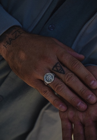 Bague 'Tiger' Haze&Glory en argent
