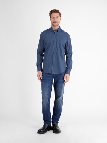 LERROS Regular fit Button Up Shirt in Blue