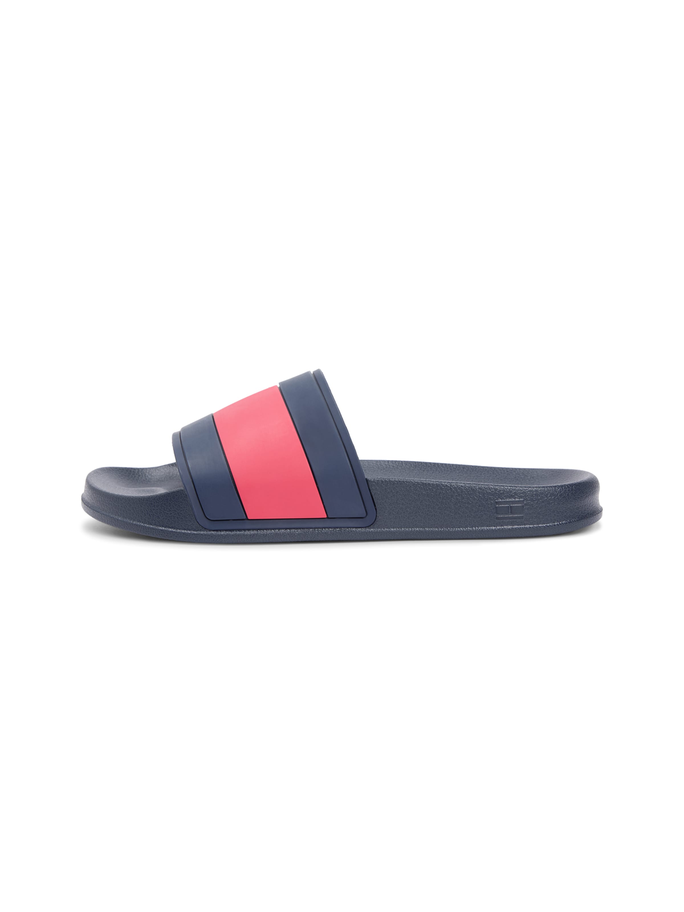 TOMMY HILFIGER Pantolette in Blau: Vorderseite