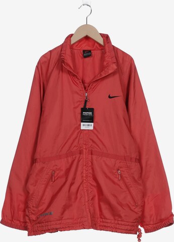 NIKE Jacket & Coat in L in Orange: front