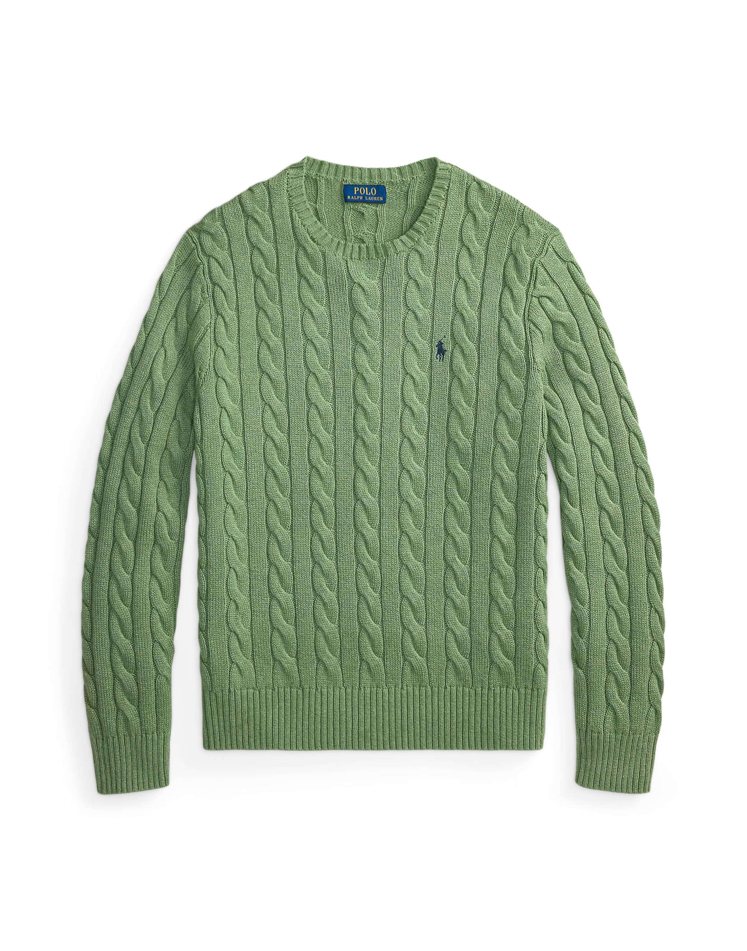Polo Ralph Lauren Regular fit Sweater 'DRIVER' in Green: front