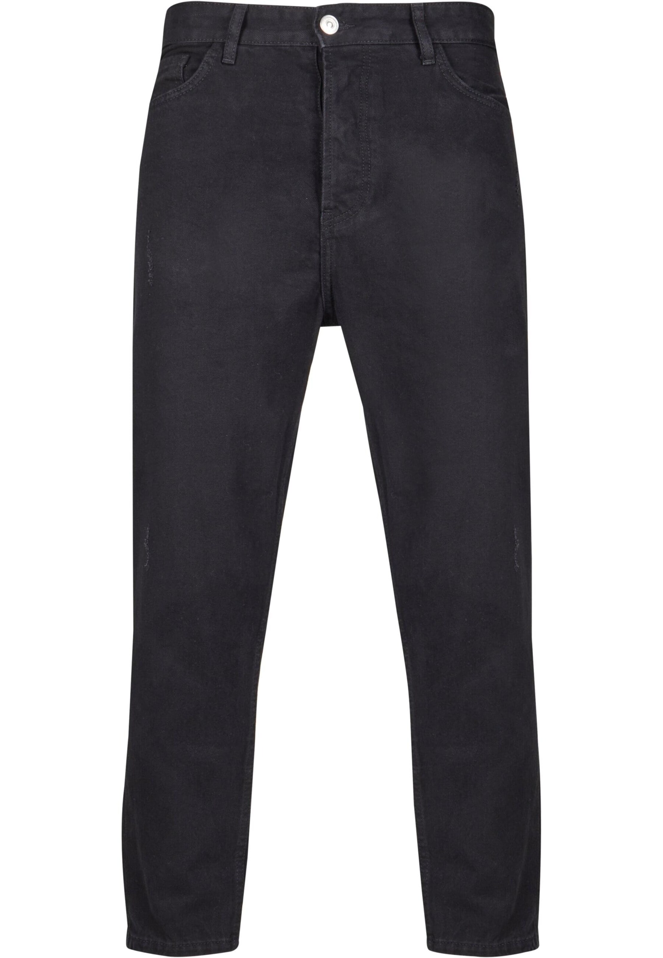 Tapered Jeans di 2Y Premium in nero: frontale