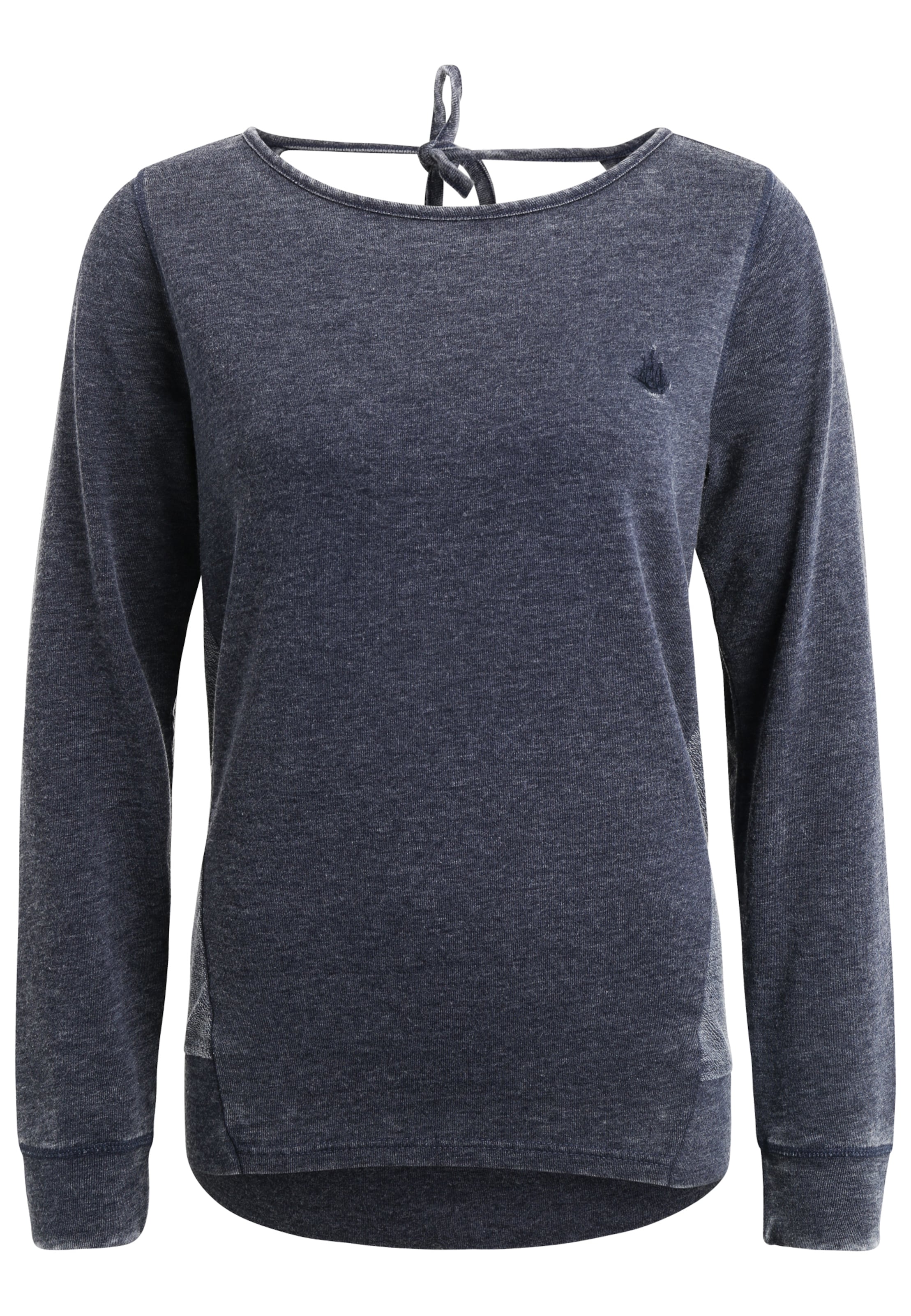 DREIMASTER Sweatshirt in Blauw: voorkant