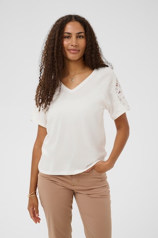 Cream Μπλούζα 'CRSuny' σε λευκό: μπροστά