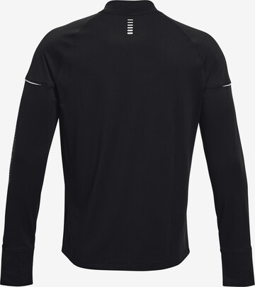 UNDER ARMOUR Functioneel shirt 'Outrun' in Zwart