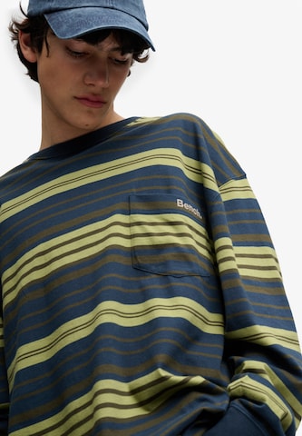 T-Shirt 'Bench X Superdry & Co' BENCH en vert