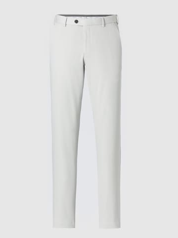 Hiltl Slim fit Chino Pants 'Tourist 2.0 - Soft Cotton' in Grey: front