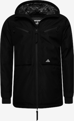 Superdry Jacke 'Freeride' in Schwarz: predná strana