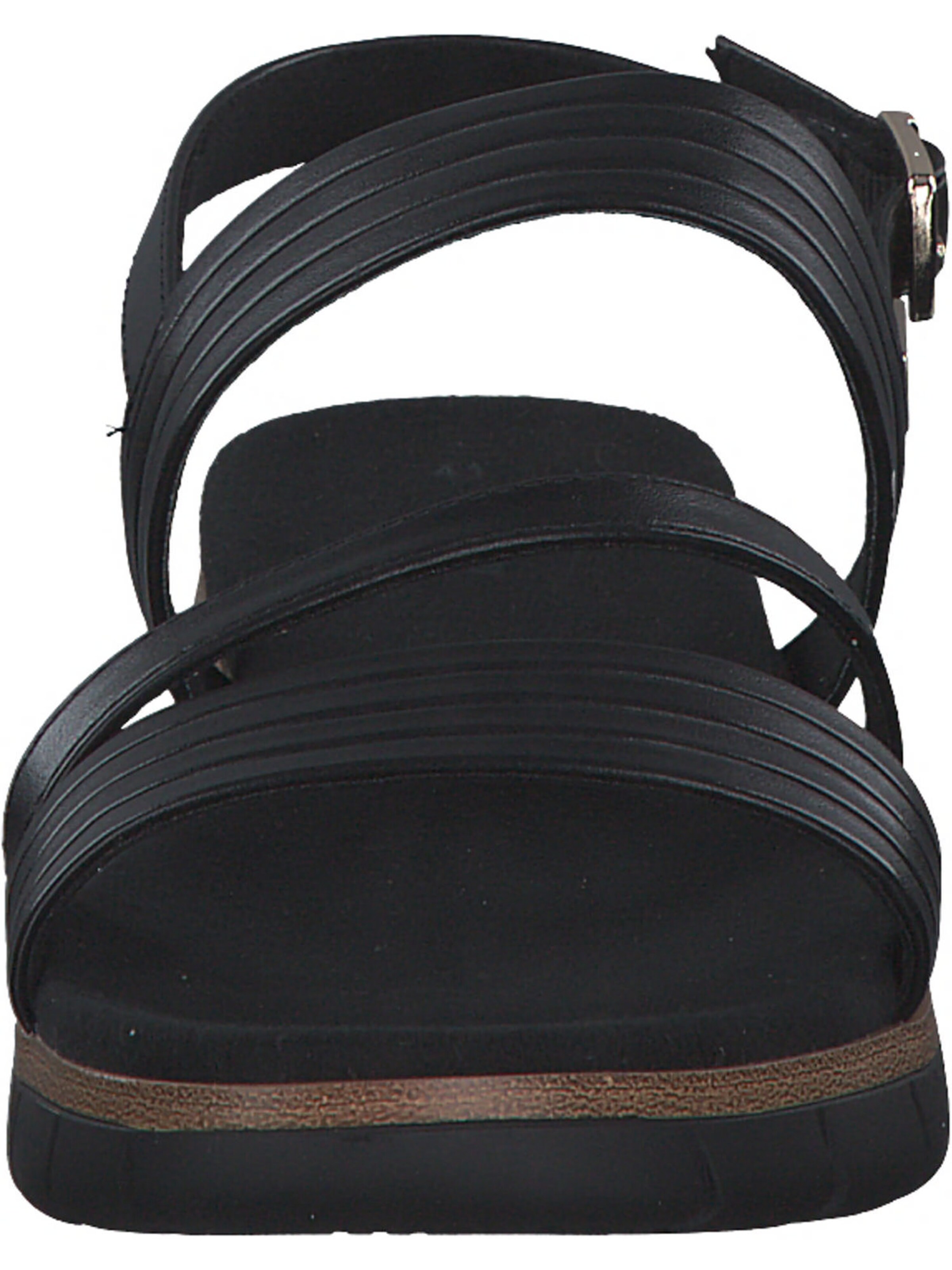 s.Oliver Sandalen met riem in Zwart