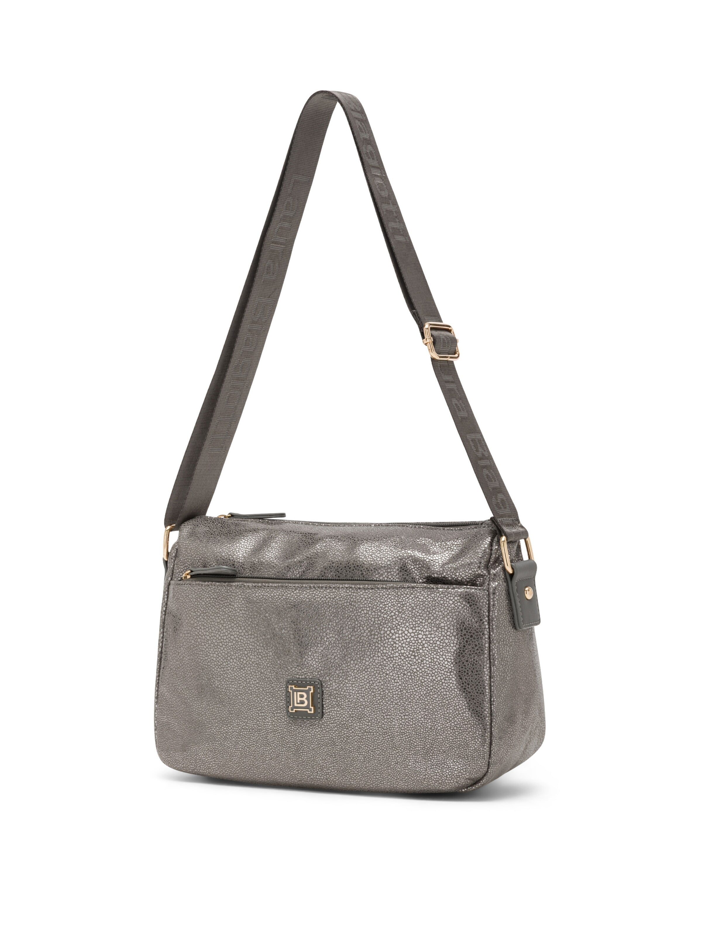 Laura Biagiotti Crossbody bag 'Tapiro 24' in Grey: front