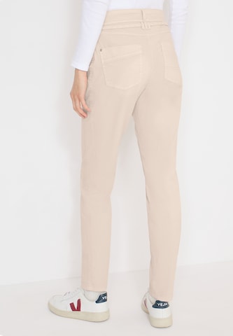 CECIL Slimfit Hose in Beige
