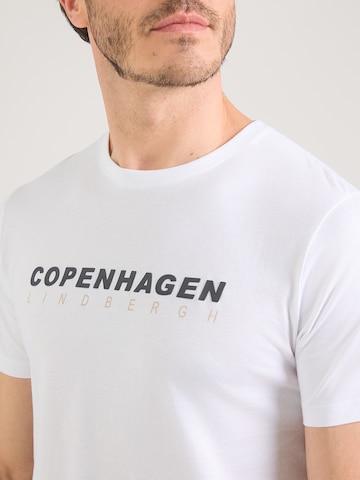 Lindbergh - Camiseta en azul