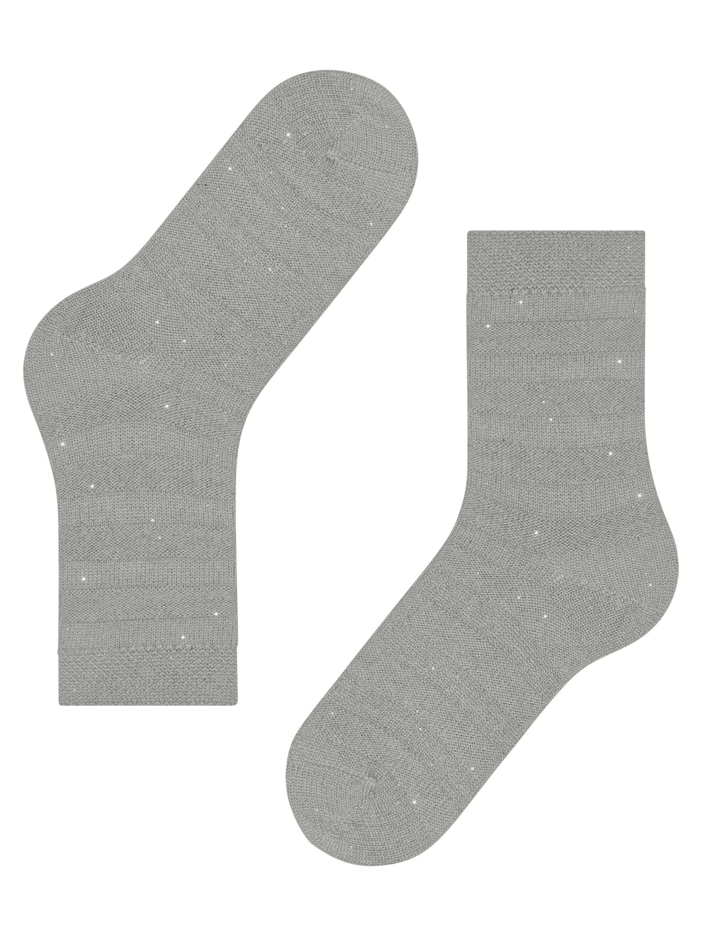 FALKE Socken 'Sparkle Stripes'‌‌‌‌‌ in Grau
