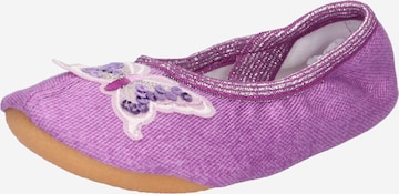 BECK Ballet Flats 'Schmetterling' in Purple: front