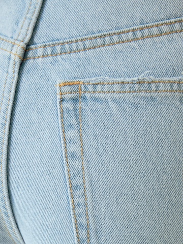 Bershka Regular Jeans in Blauw