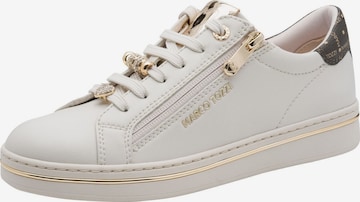 Baskets basses MARCO TOZZI en beige : devant