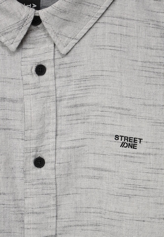 Street One MEN Regular fit Button Up Shirt in Grey