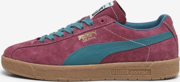 Baskets basses 'Delphin ' PUMA en rouge : devant