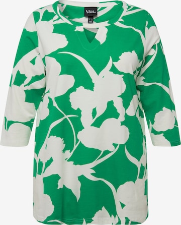 Ulla Popken Shirt in Groen: voorkant