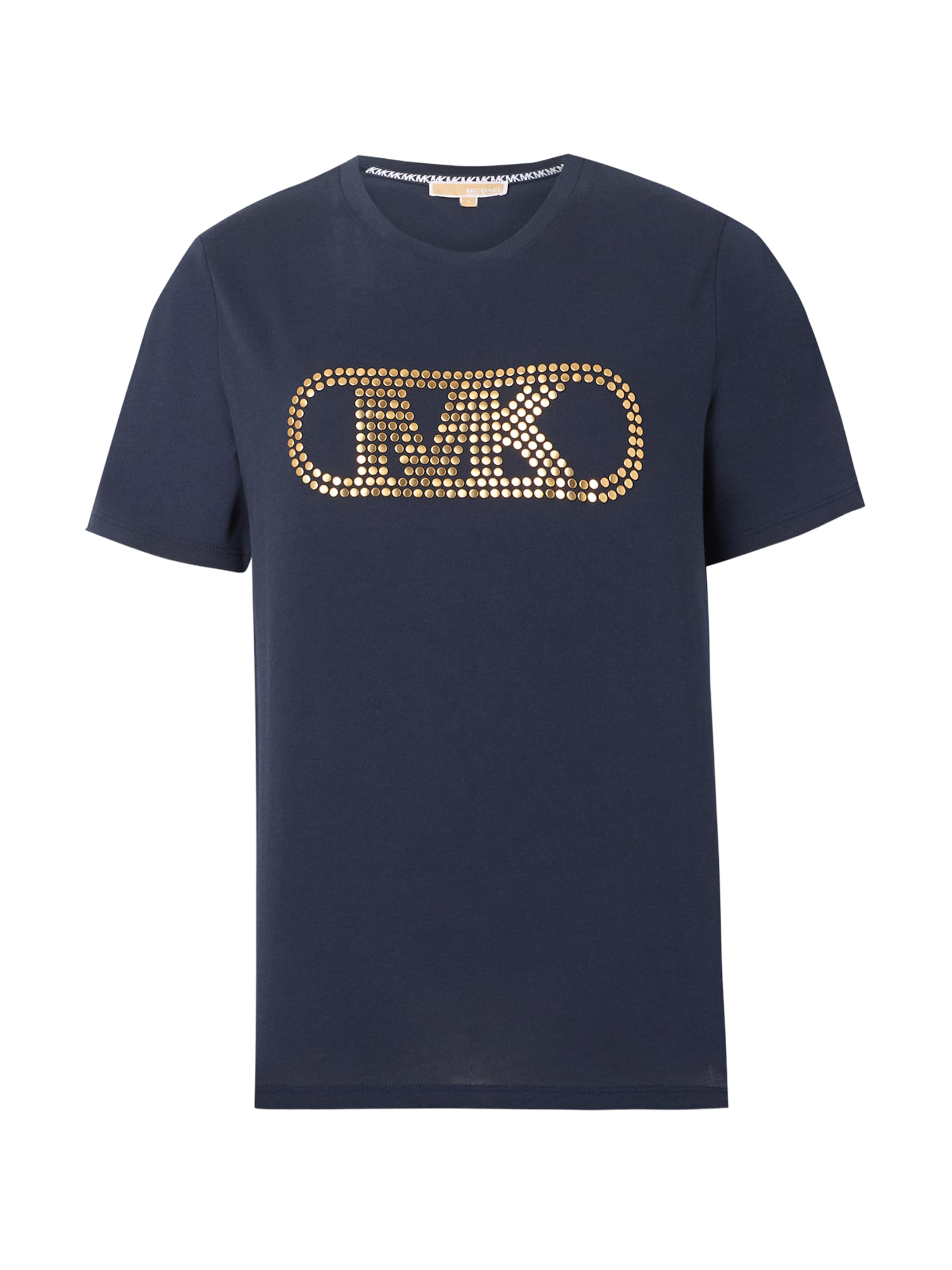 MICHAEL Michael Kors - Camisa 'EMPIRE CLASSIC' em azul: frente
