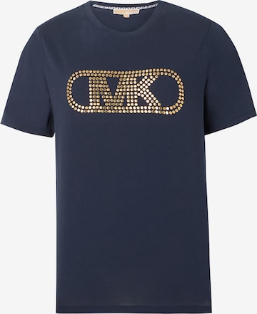 MICHAEL Michael Kors - Camisa 'EMPIRE CLASSIC' em azul: frente