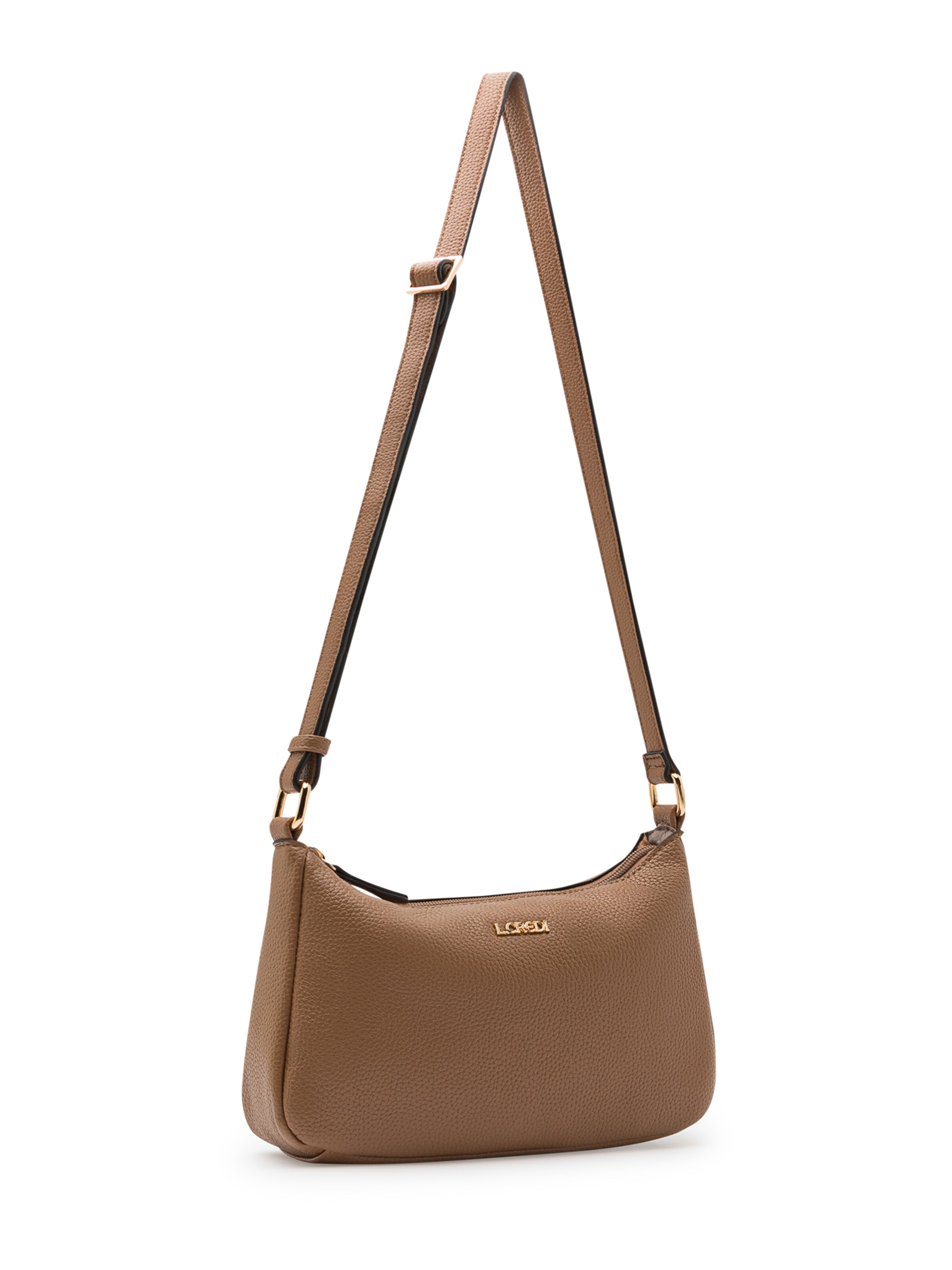 Borsa a tracolla 'Norika' di L.CREDI in beige