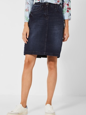 CECIL Skirt in Blue: front