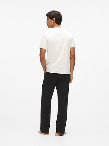 Karl Lagerfeld Pyjama lang 'Ikon' in Beige