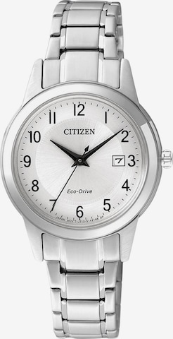 Montre à affichage analogique 'Klassisch' CITIZEN en argent : devant