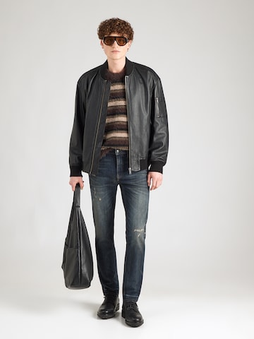 BOSS Úzky strih Džínsy 'DELAWARE' - Modrá