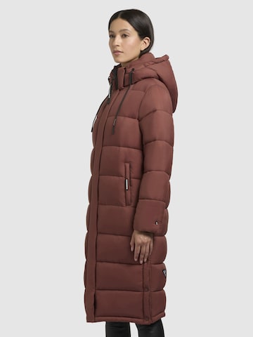 khujo - Sobretudo de inverno ' JULINA3 ' em vermelho